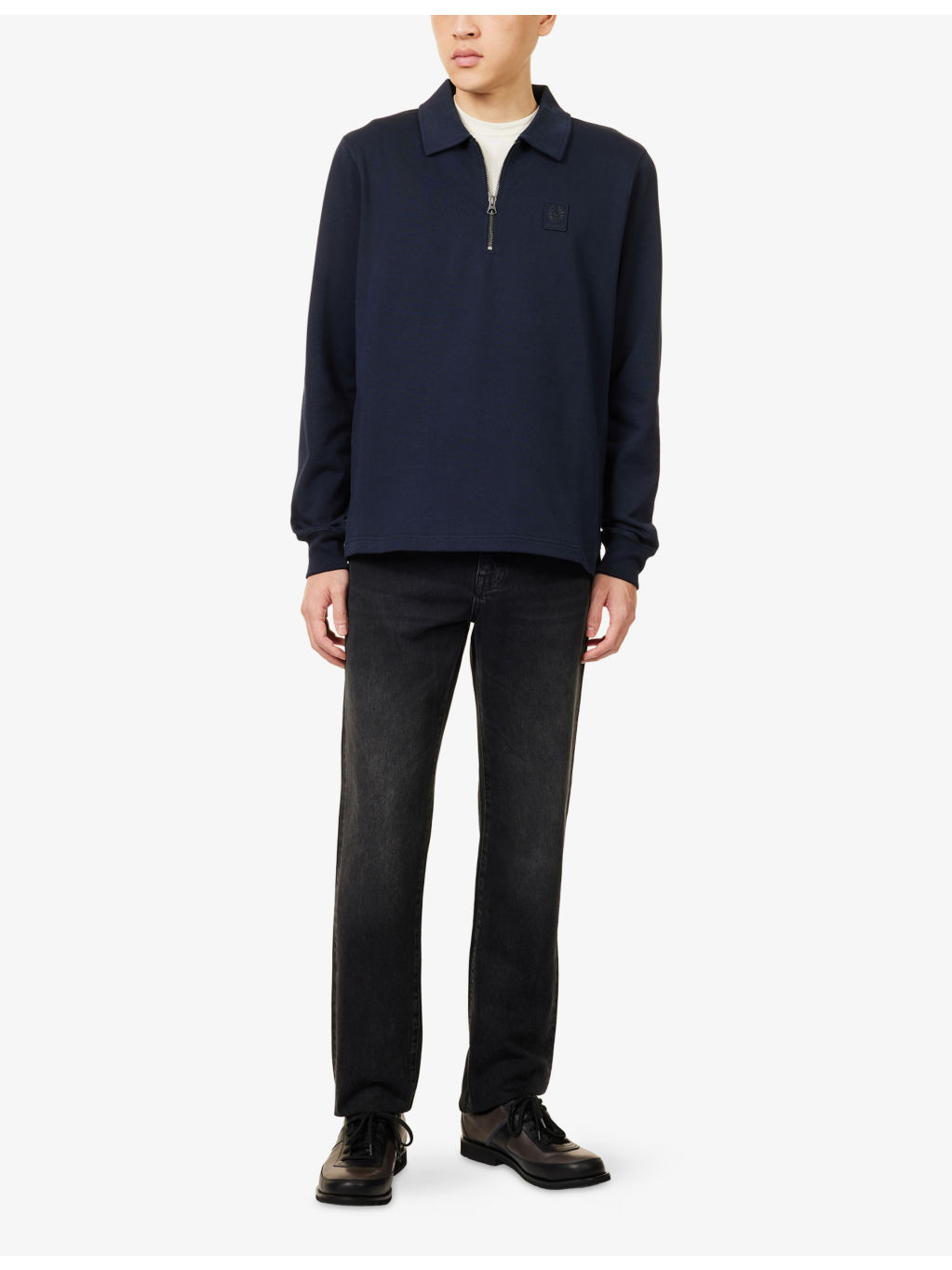 Curator Logo Cotton Polo Shirt - 2