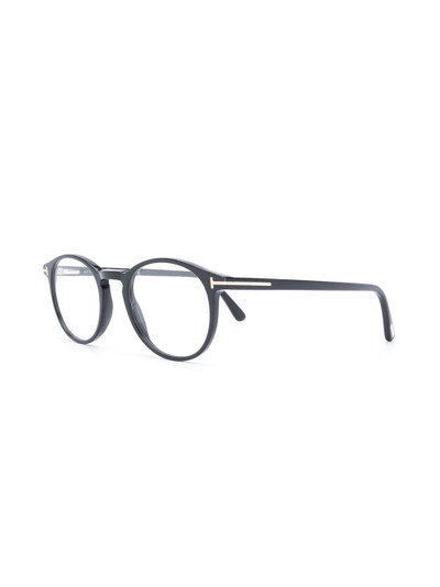 TOM FORD round frame glasses outlook