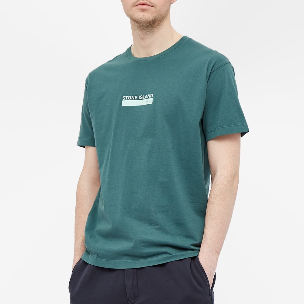 Stone Island Small Logo Print Tee - 3