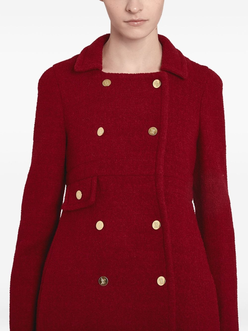 double-breasted coat - 6