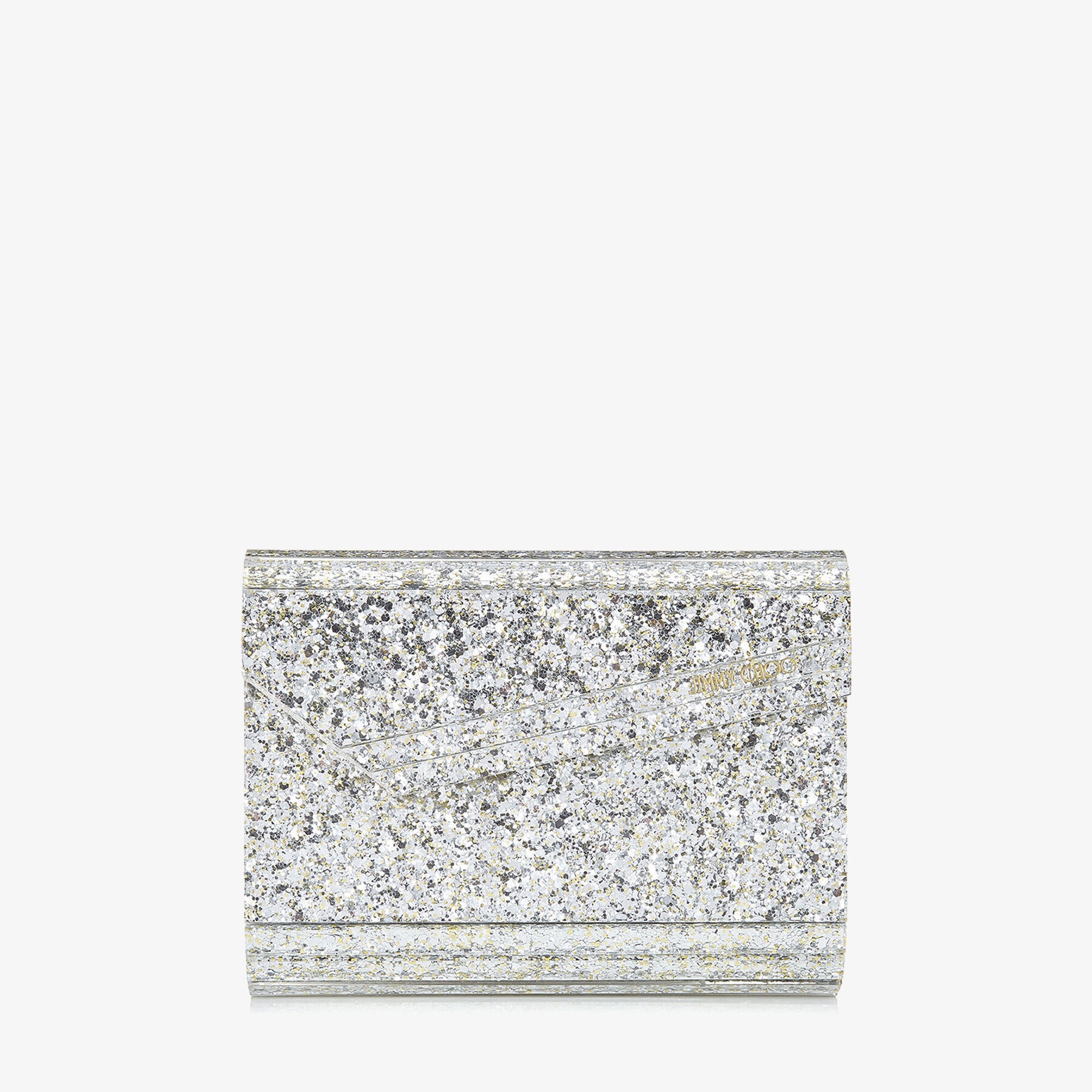 Candy
Champagne Coarse Glitter Acrylic Clutch Bag - 1