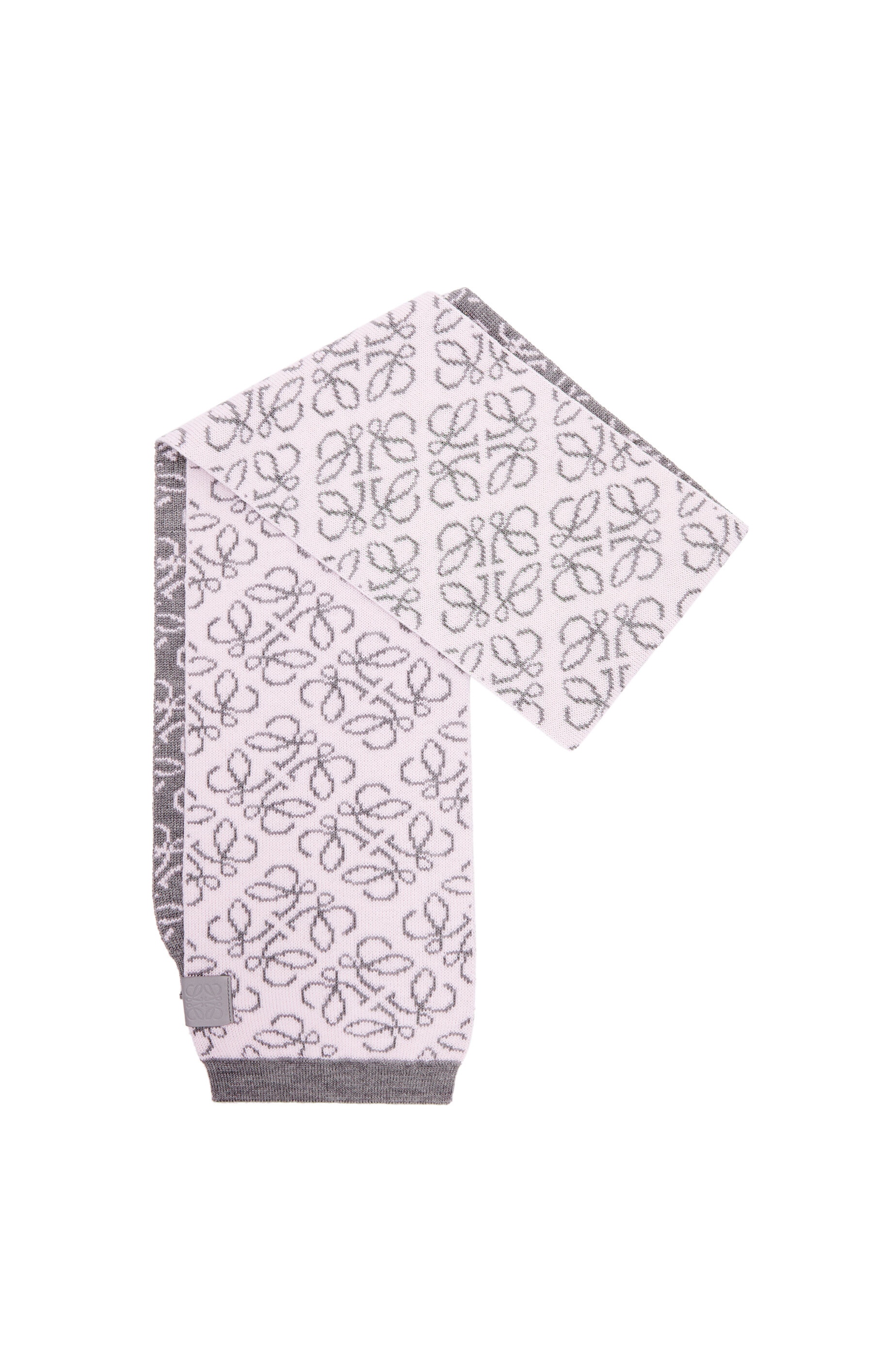 All-over Anagram scarf in wool - 4