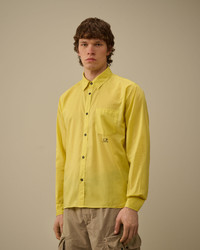 Tシャツ・カットソー C.P. Company CAMICIA IN MUSSOLA 1 TASCA PETTO C.P. Company Light Mussola Shirt | REVERSIBLE