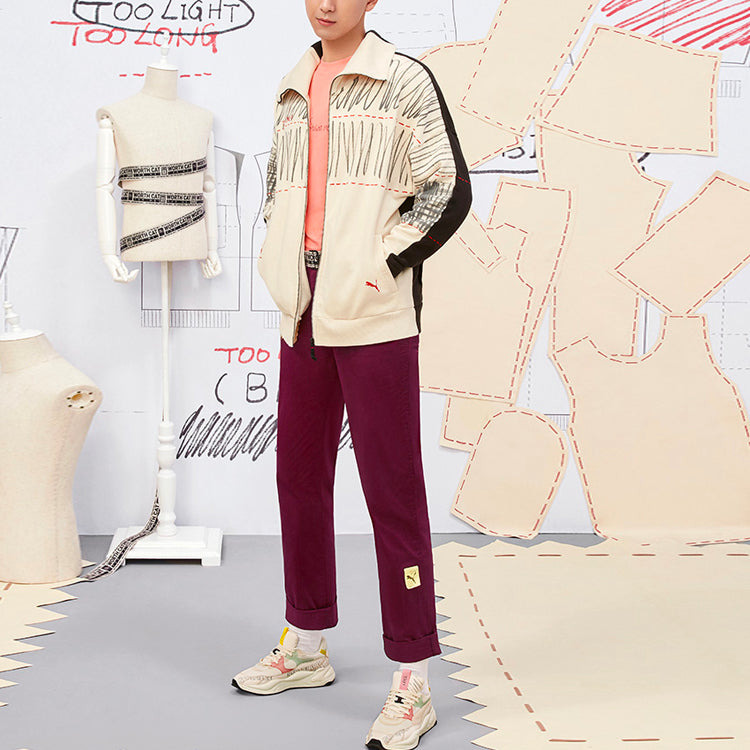 Puma X Michael Lau Two Face FZ Track Jacket 'Beige' 530355-75 - 3
