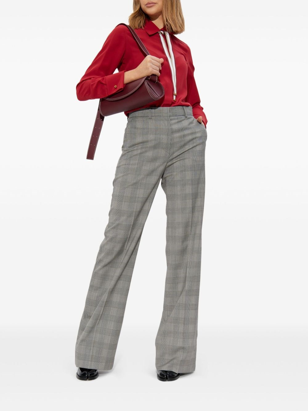 Silk shirt with tie - 5