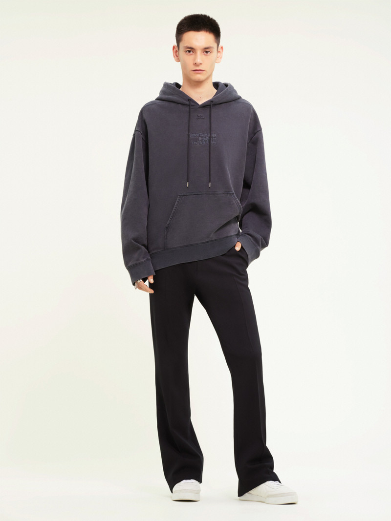 courrèges OVERSIZED HOODIE outlook