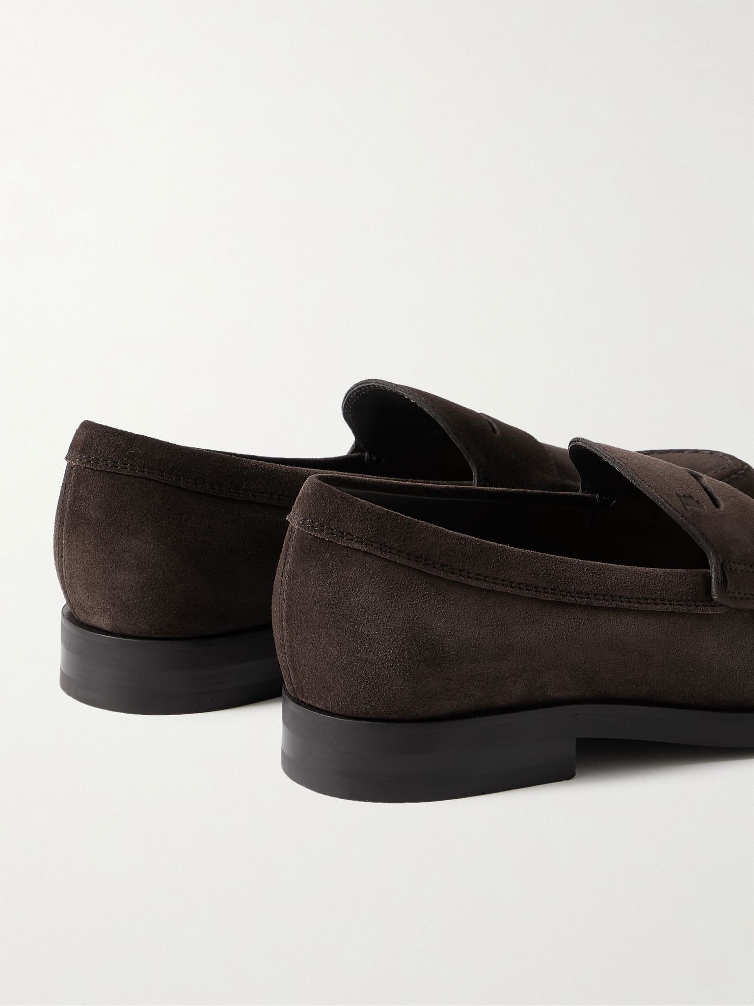 Suede Loafers Dark brown - 5