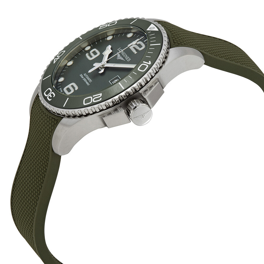 Longines Hydroconquest Automatic Green Dial Men's Watch L37824069 - 2