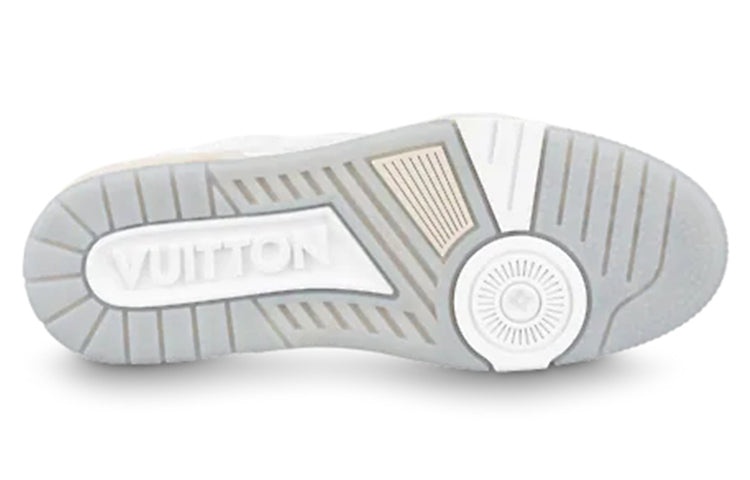(WMNS) LOUIS VUITTON LV Trainer Sneakers 'White with Transparent' 1A9UP6 - 4