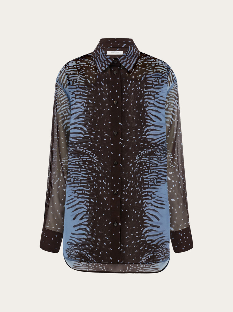 Silk georgette shirt 1