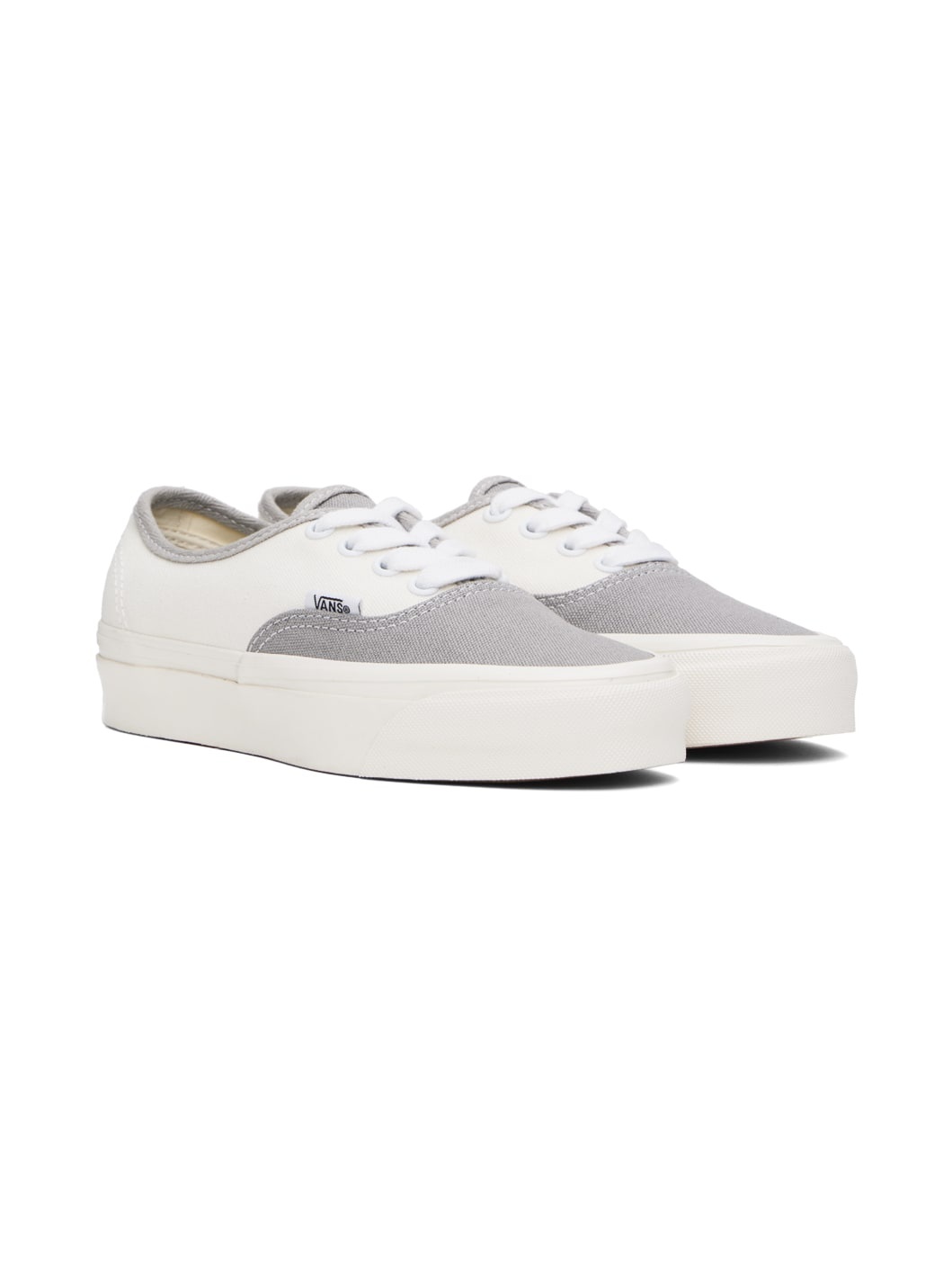 Off-White & Gray Authentic Reissue 44 Sneakers - 4