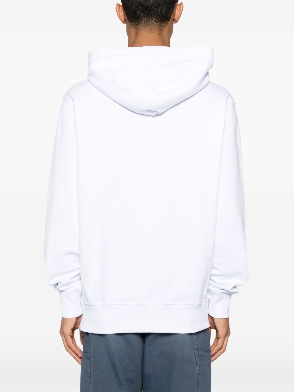 logo-plaque hoodie - 4