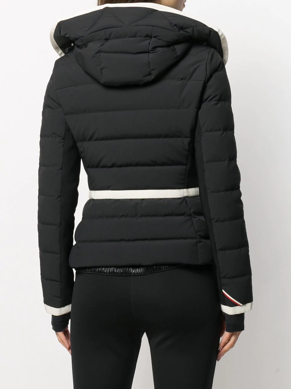 fitted puffer coat - 4