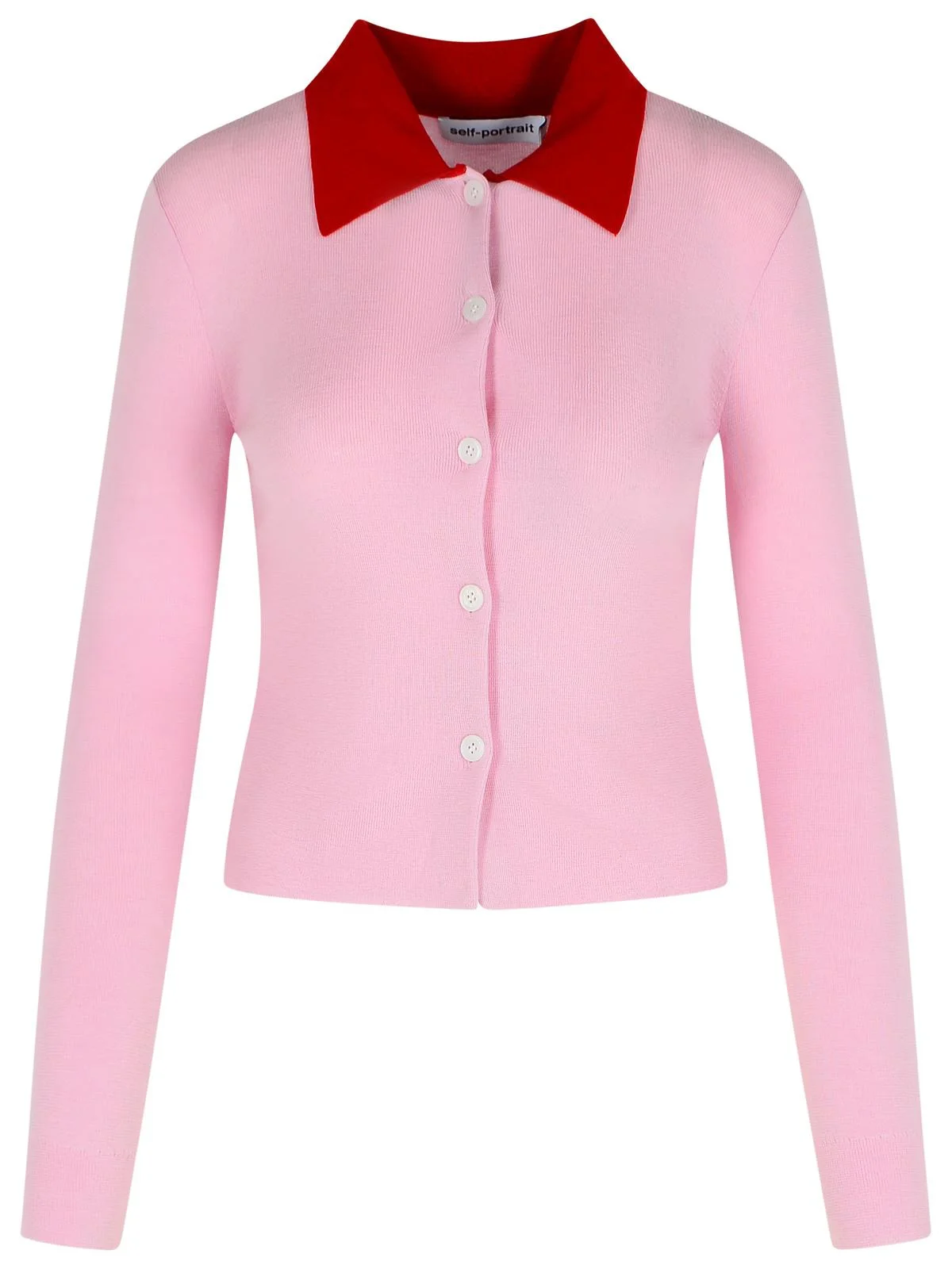 Self Portrait Pink Wool Sweater Women - 1