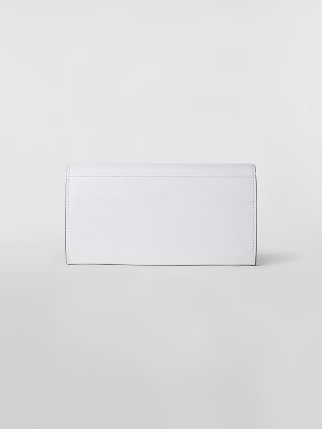 MONO-COLOURED SAFFIANO LEATHER CONTINENTAL WALLET - 3