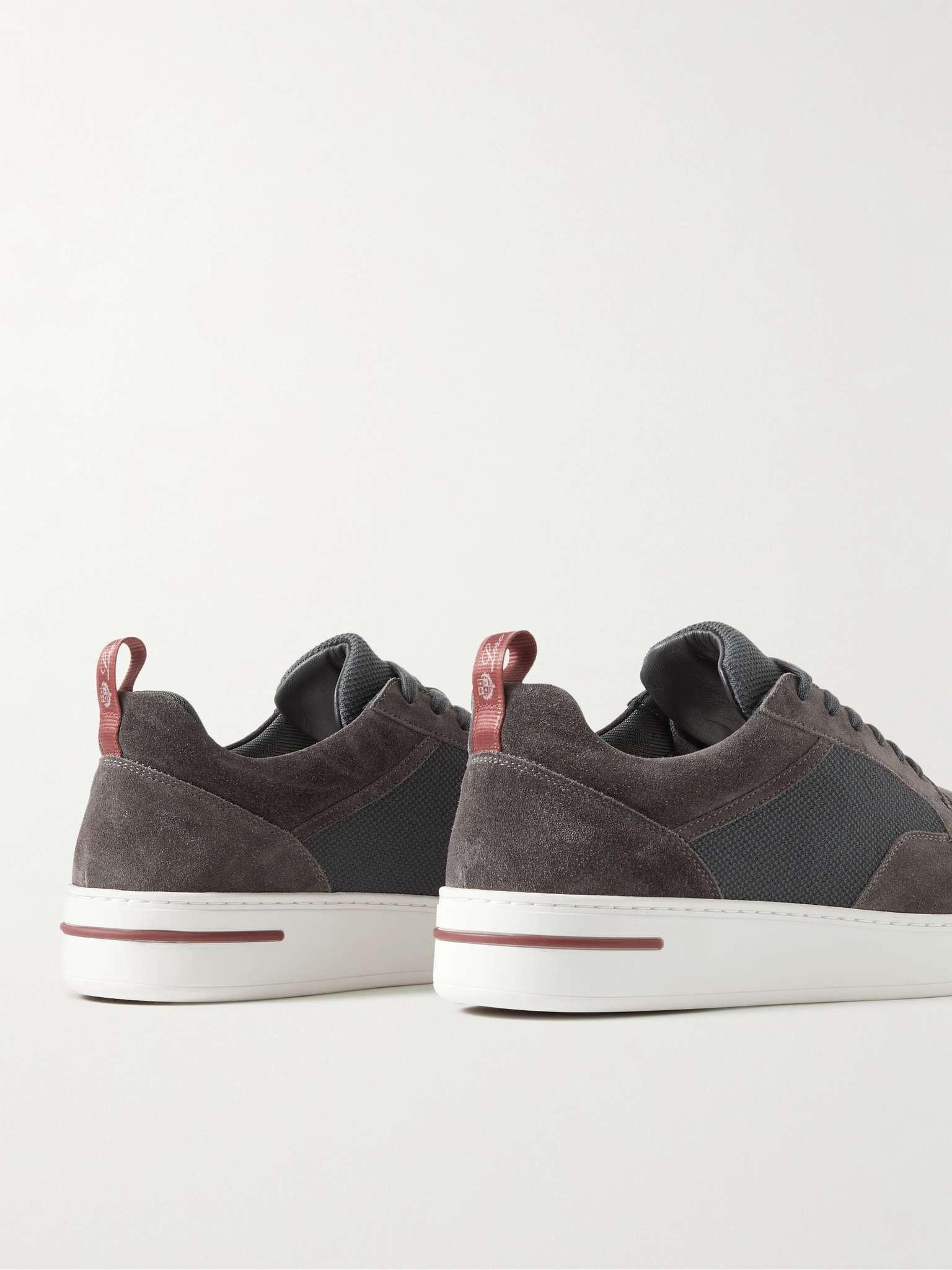 Newport Walk Suede and Mesh Sneakers - 5