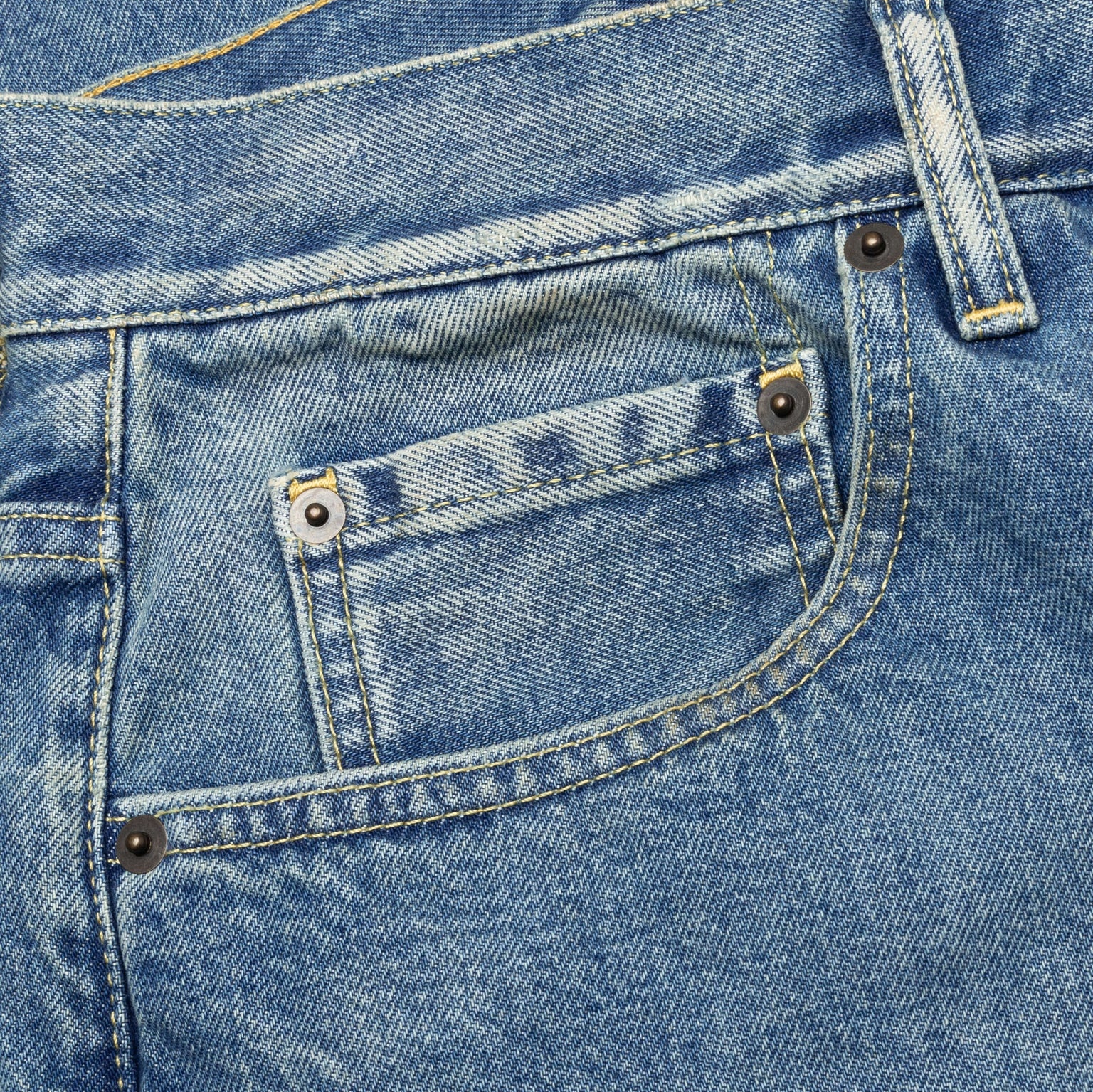 PANTS 5 POCKETS - MEDIUM BLUE - 3