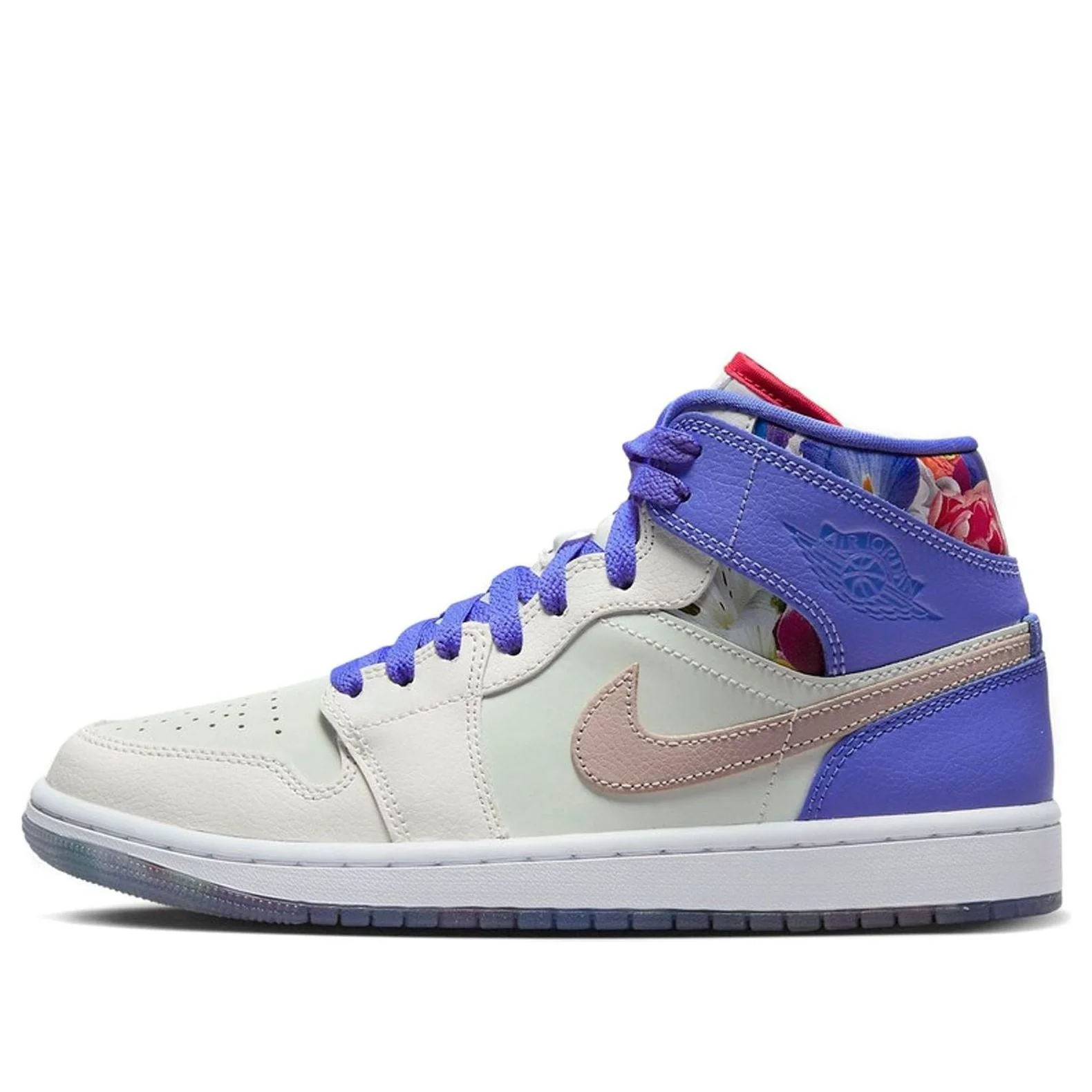 (WMNS) Air Jordan 1 Mid SE 'Valentine's Day Flowers' FD4331-121 - 1