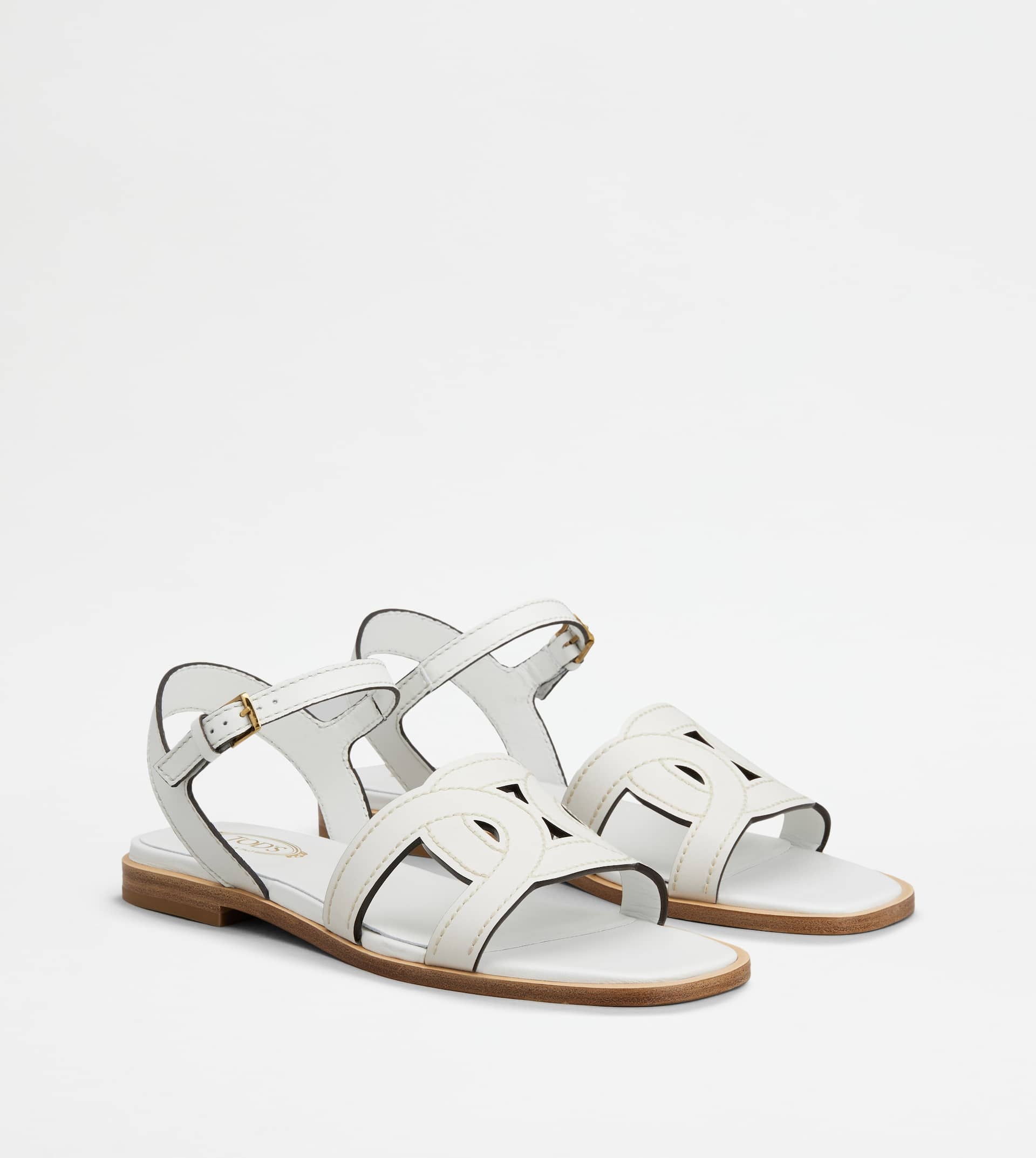 SAND.CUOIO 70K MAX CATENA PELLE CUC - WHITE - 3