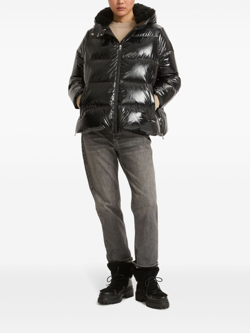 Yves Salomon duck-down padded jacket outlook
