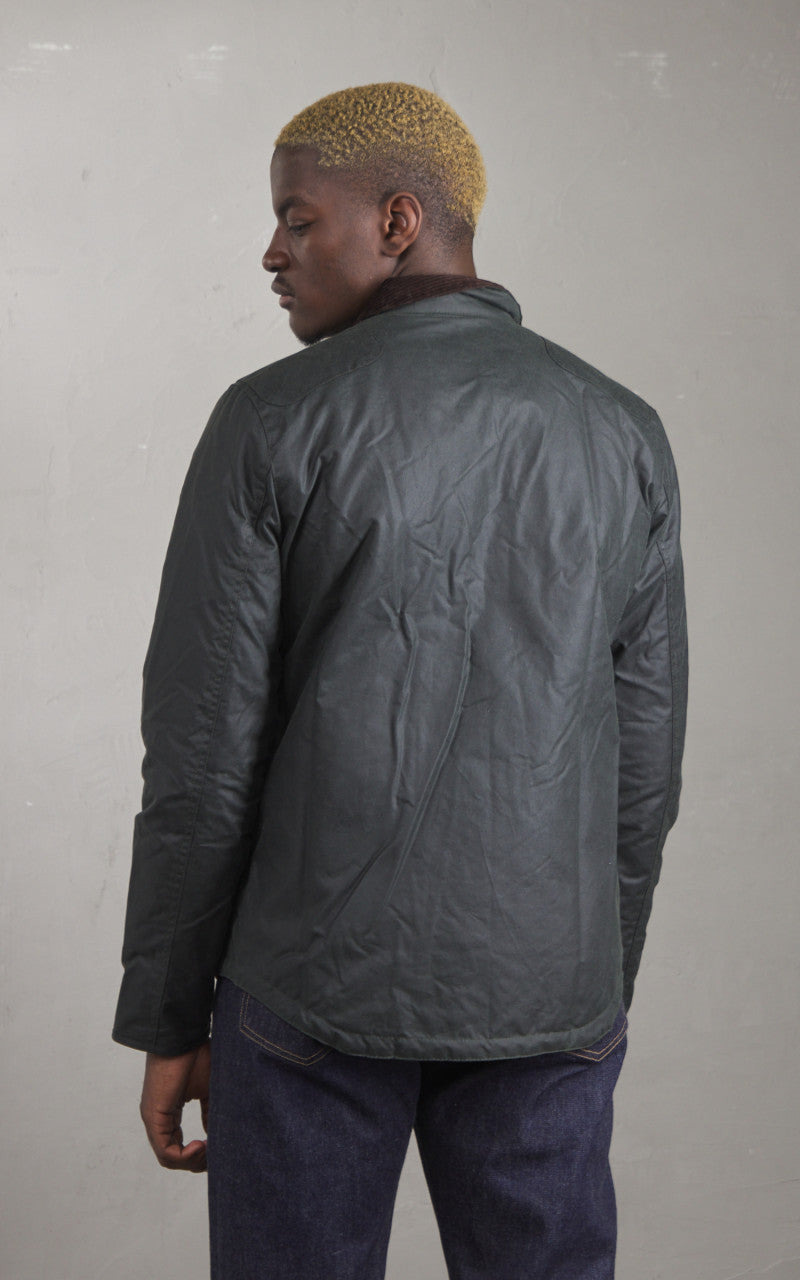 REELIN WAX JACKET SAGE - 4