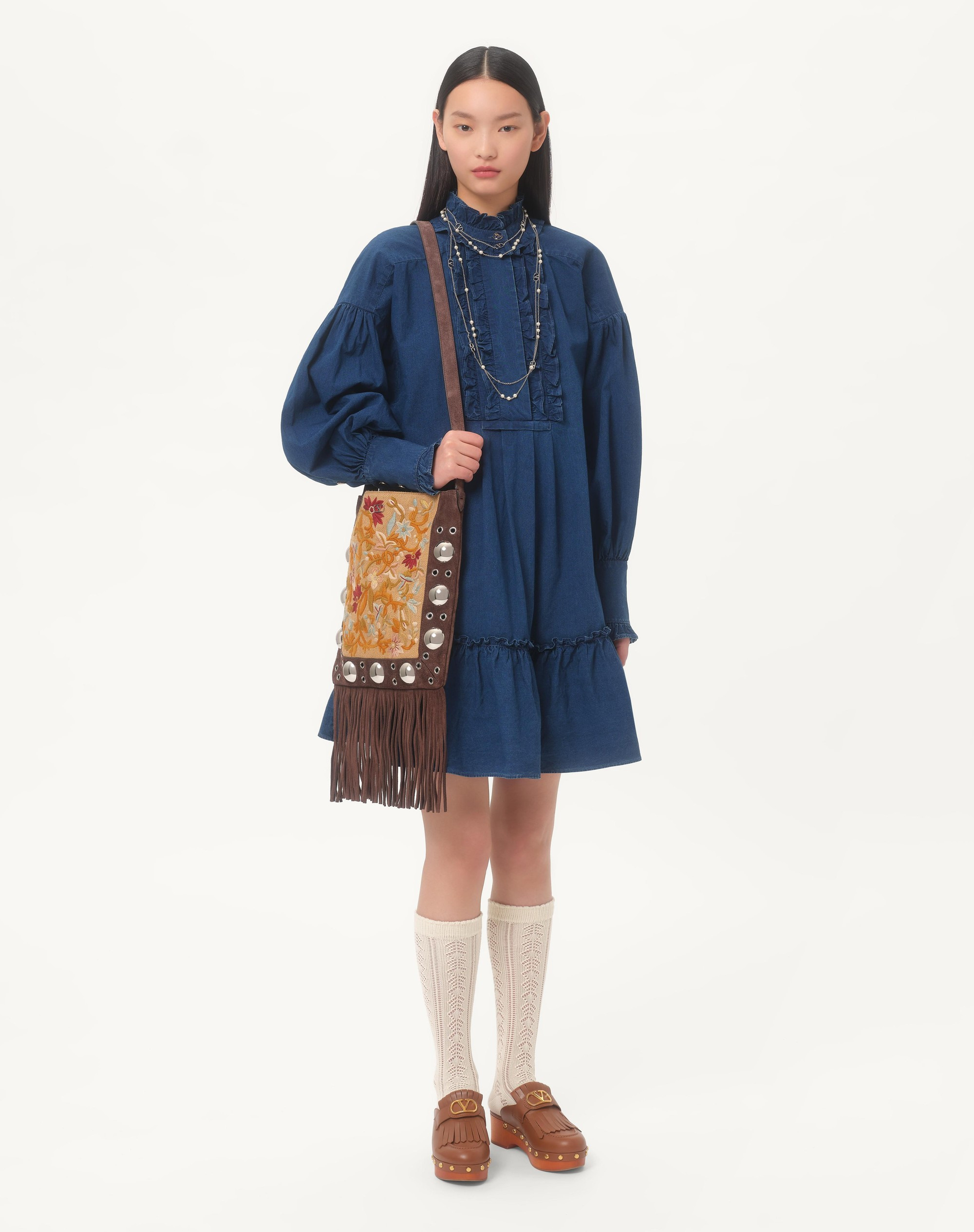LIGHTWEIGHT DENIM DRESS - 2