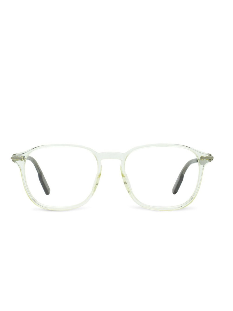 keyhole bridge square-frame glasses 1