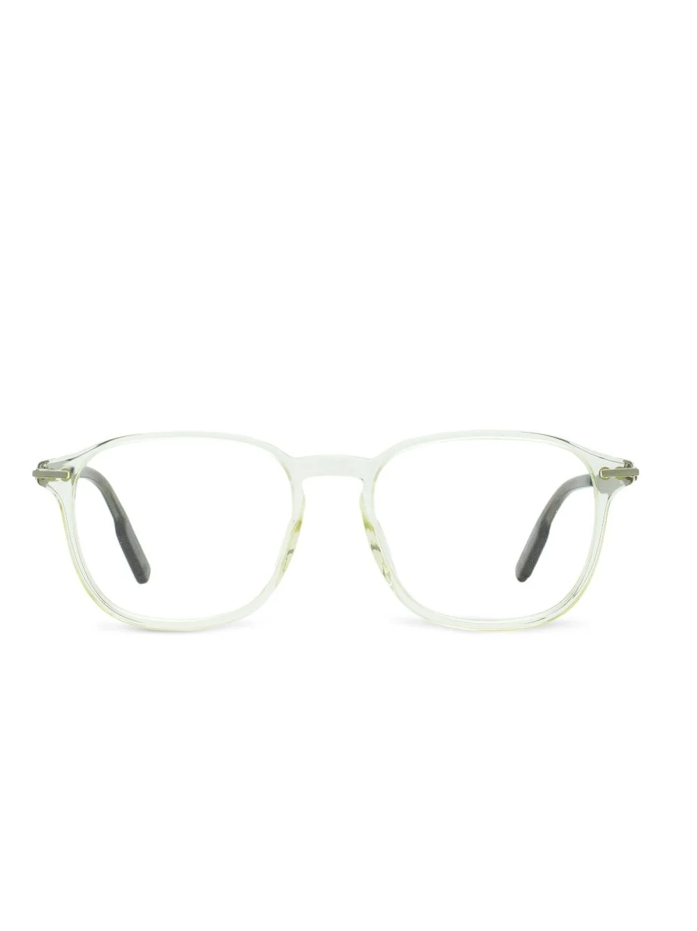 keyhole bridge square-frame glasses - 1