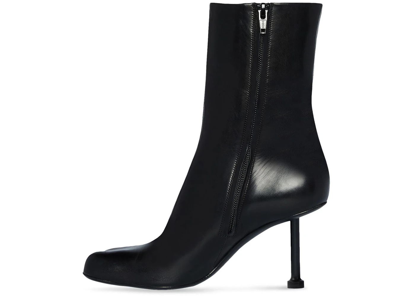 Balenciaga Fetish 80mm Bootie Black Sheepskin - 3