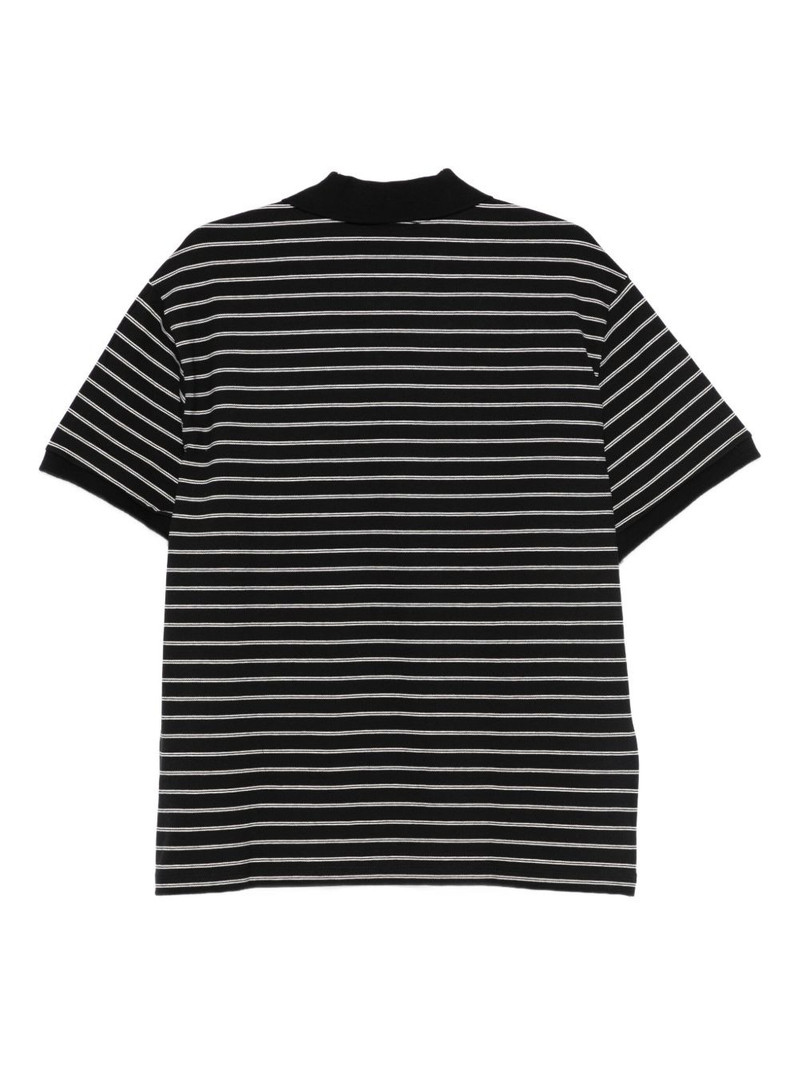 ROTATE piqué short-sleeve polo top outlook