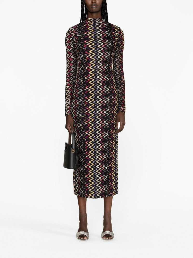 Missoni zigzag-pattern maxi dress outlook