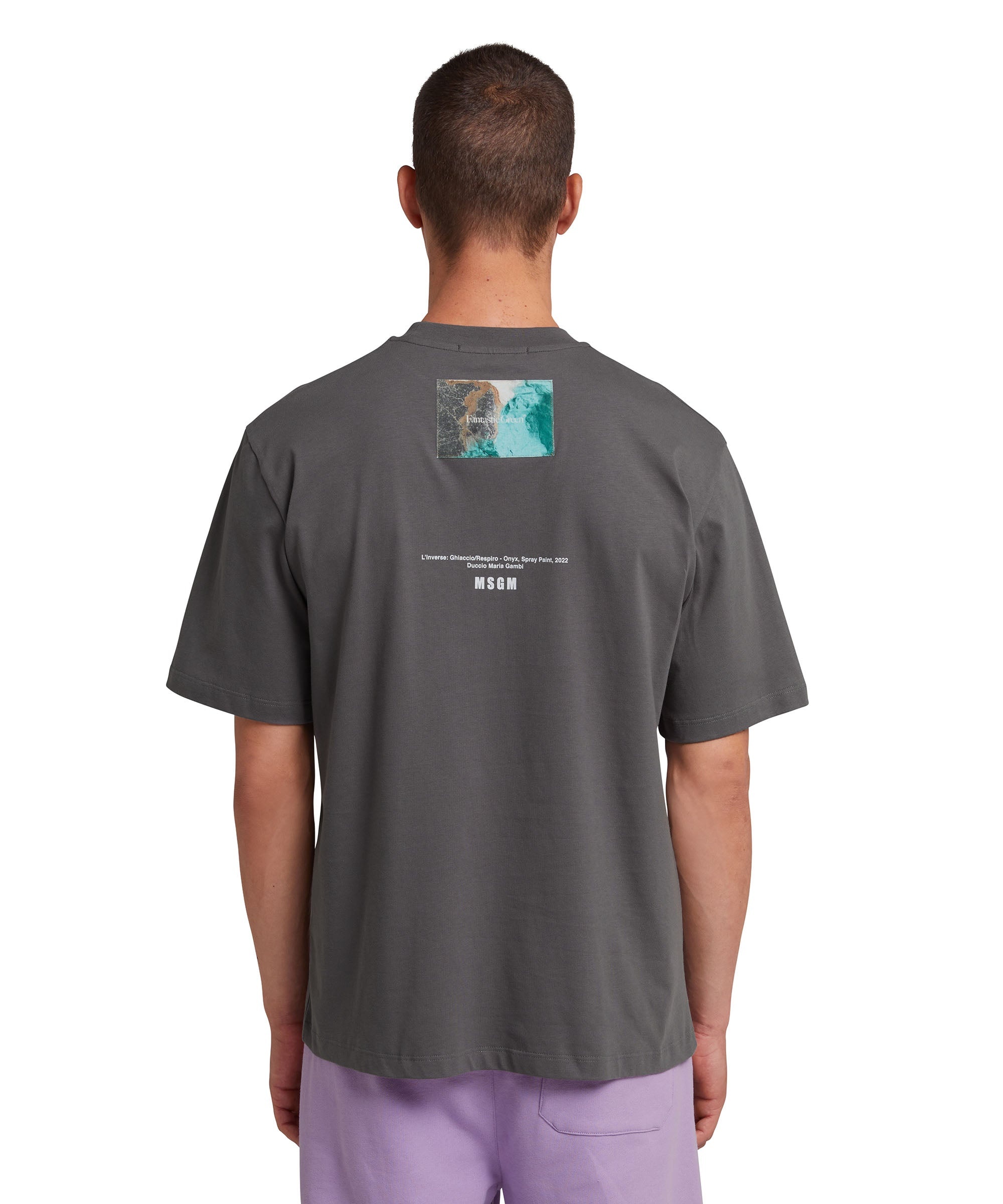 "FANTASTIC GREEN INVERSE SERIES" organic jersey cotton T-Shirt - 3