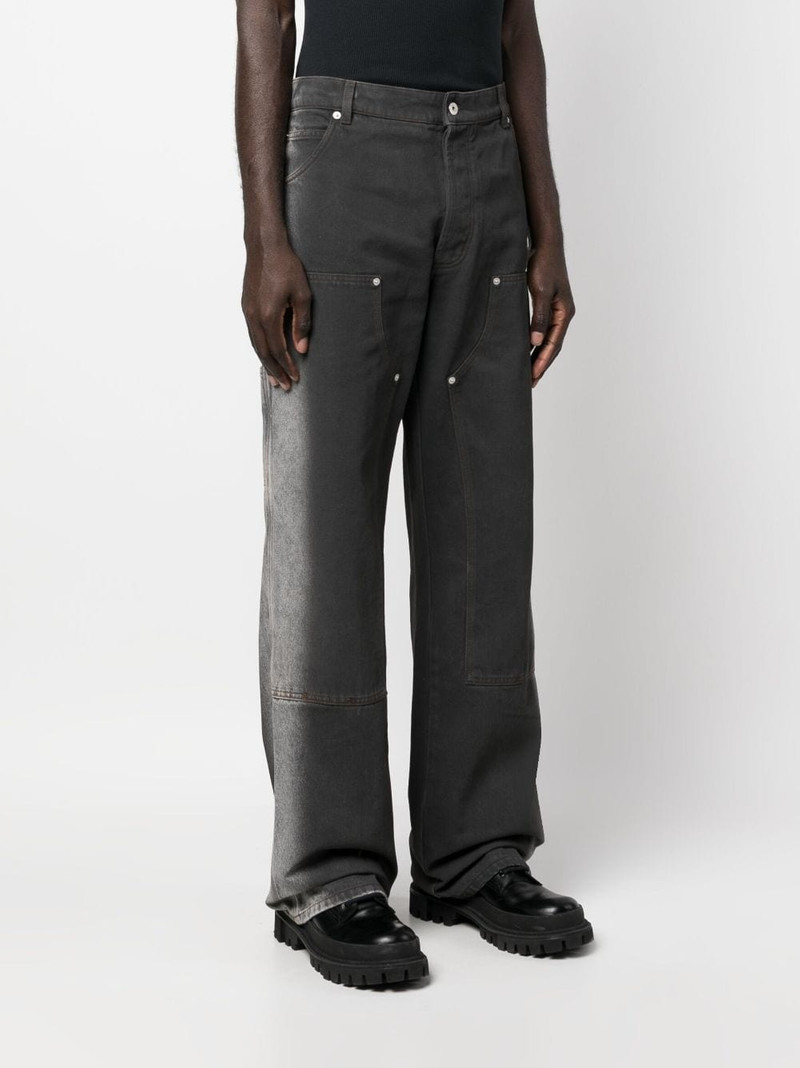 wide-leg denim jeans 3