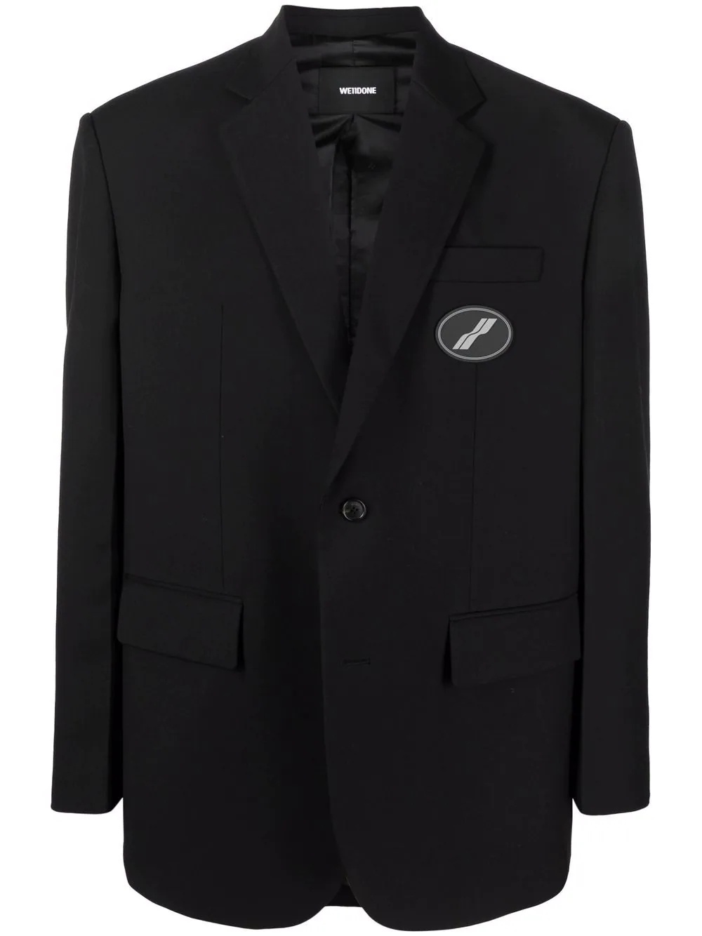 logo-patch blazer - 1