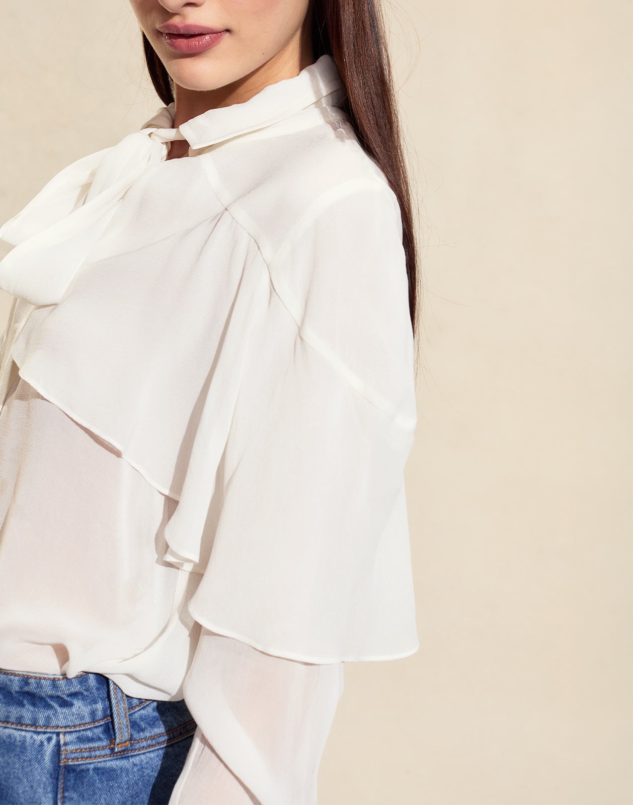 Camille Ruffle Blouse - 4