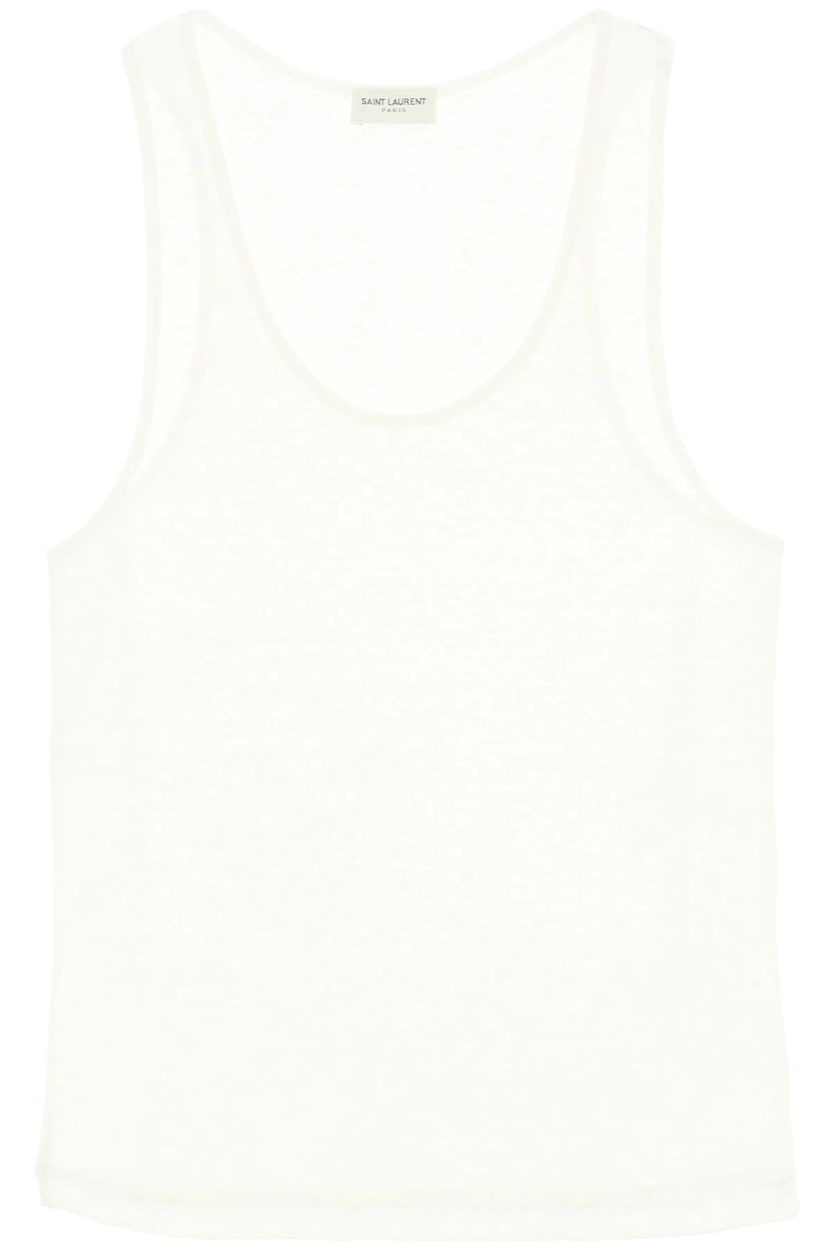 LINEN JERSEY TANK TOP - 1