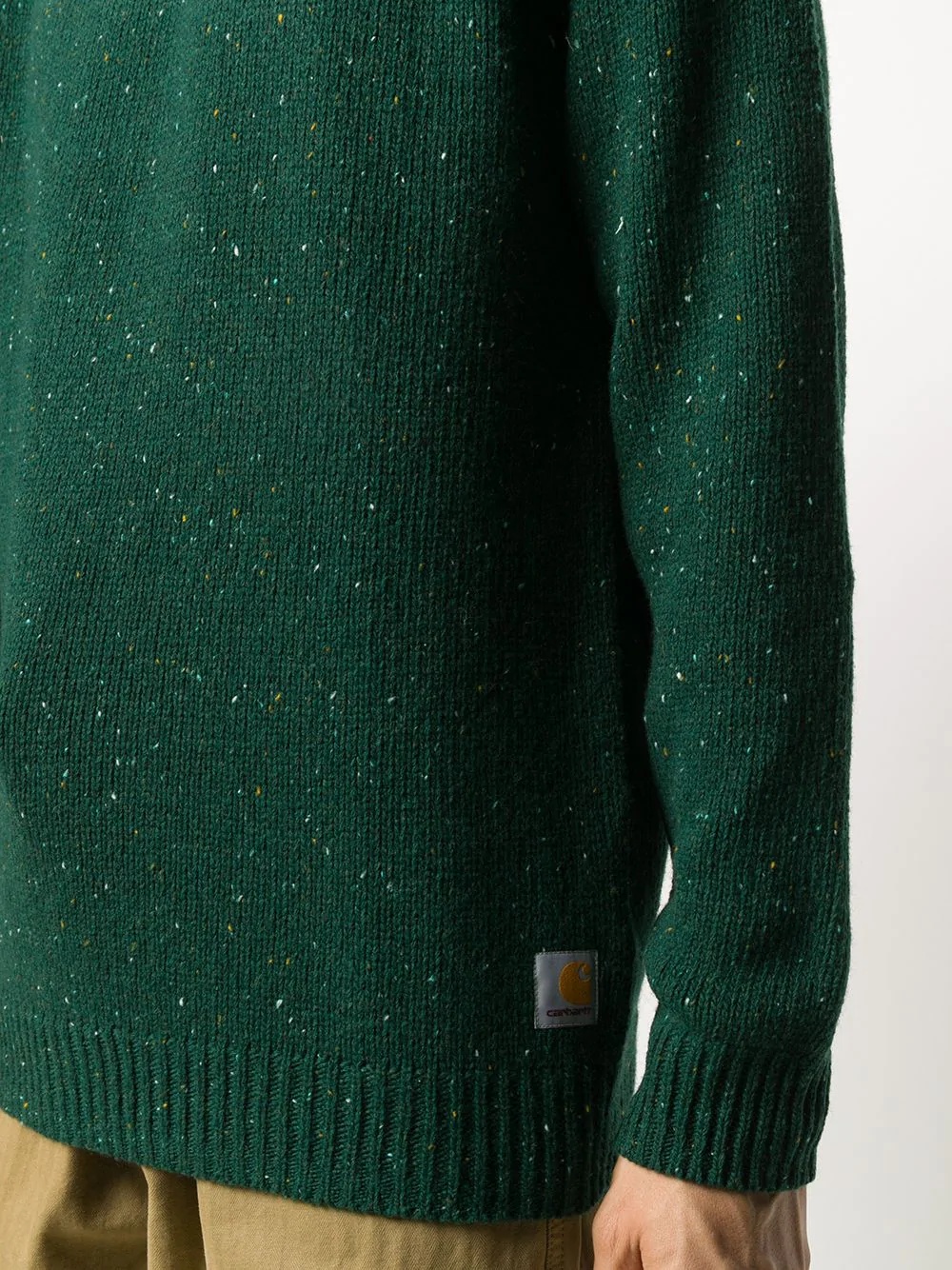 Anglistic flecked jumper - 5