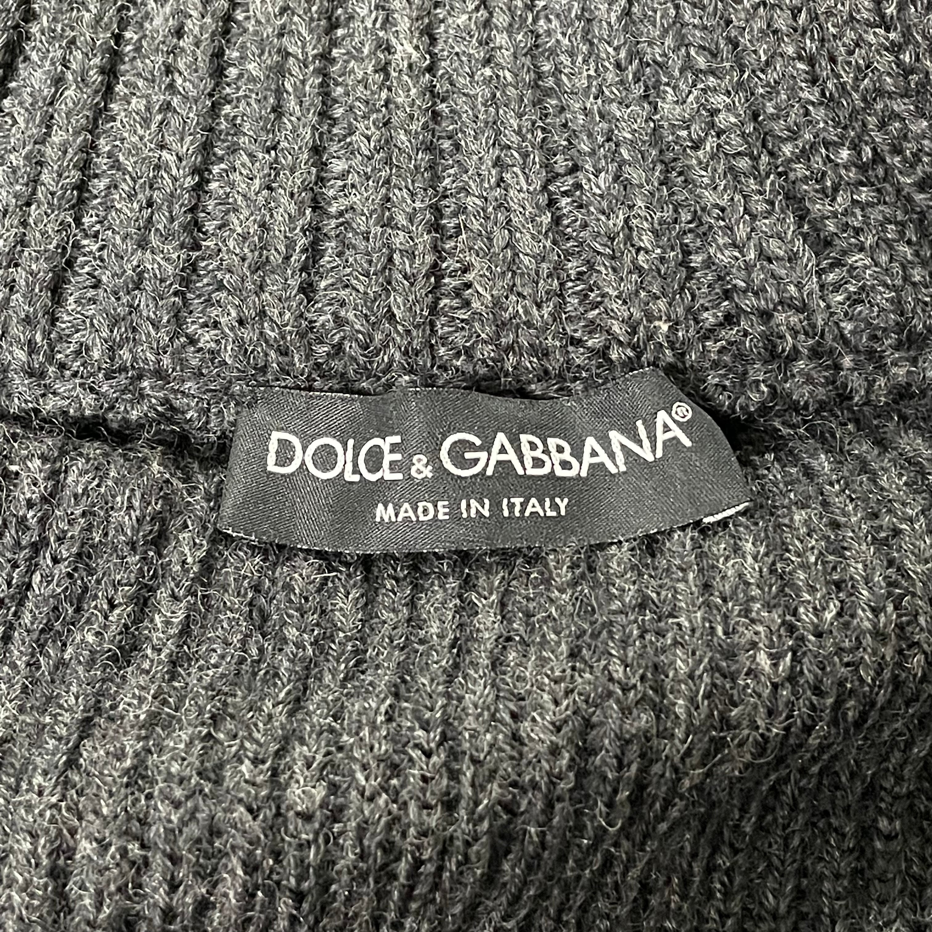 DOLCE&GABBANA Fall Winter 2003 Zipper Turtleneck Sweater - 5