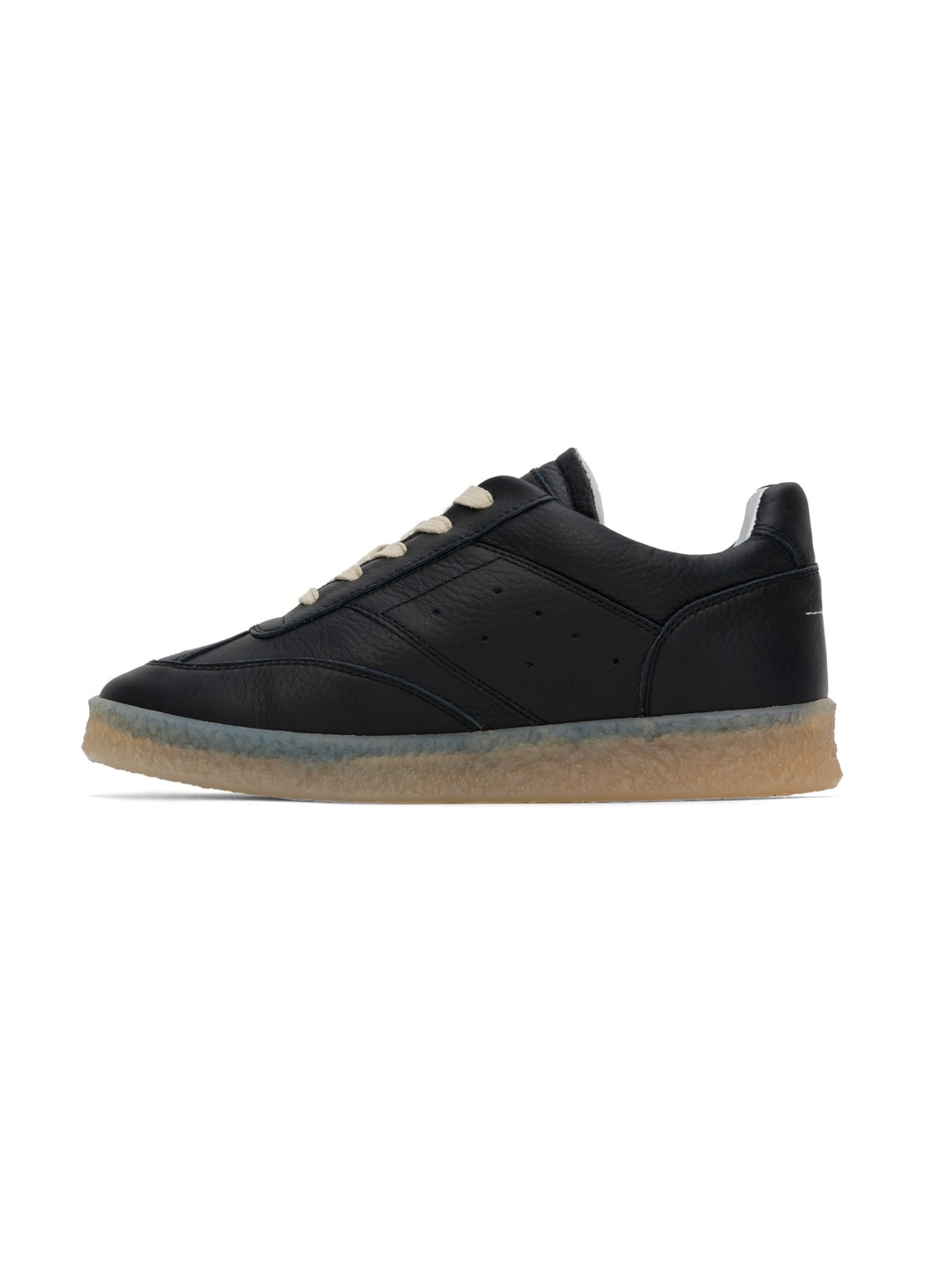 Black 6 Court Sneakers - 3