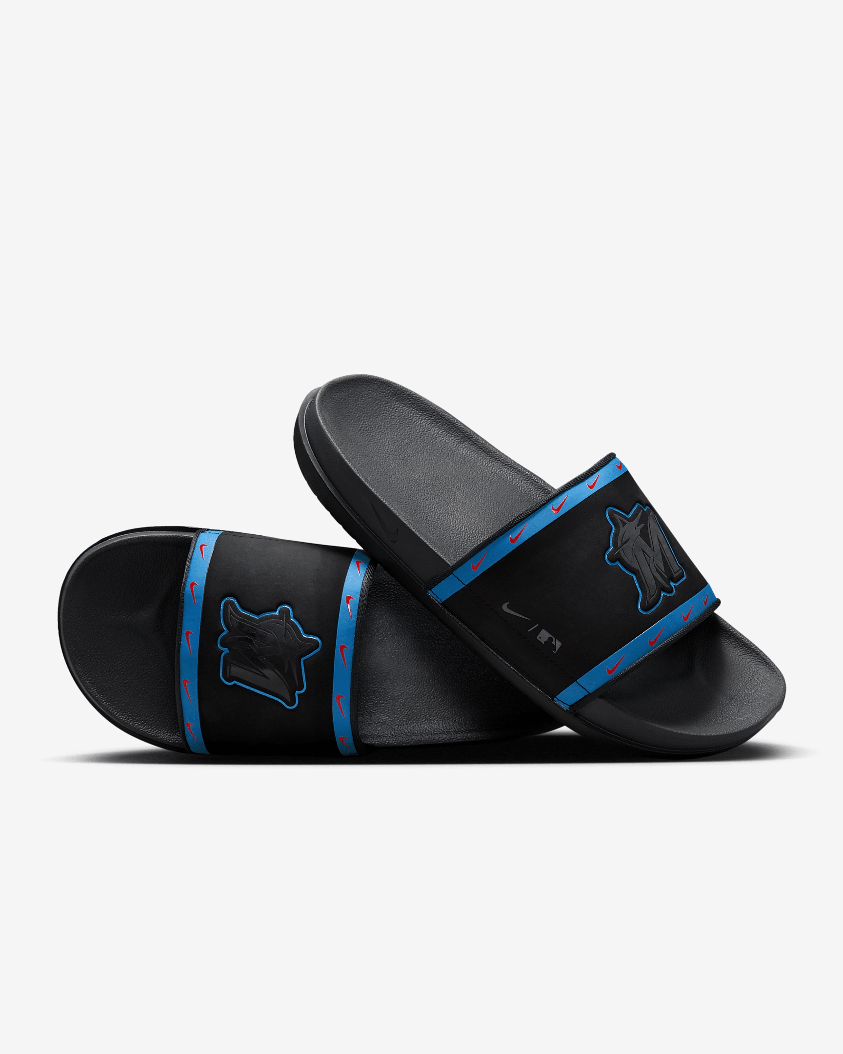 Nike Offcourt (MLB Miami Marlins) Slide - 1