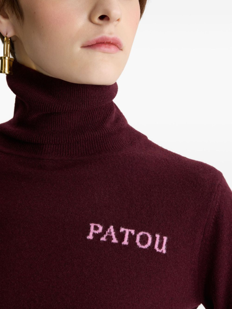 intarsia turtleneck jumper 5