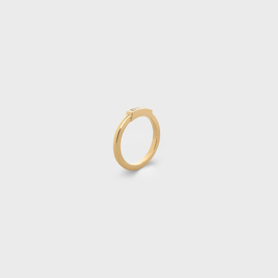 CELINE Systeme Ring in Yellow Gold and Diamonds outlook