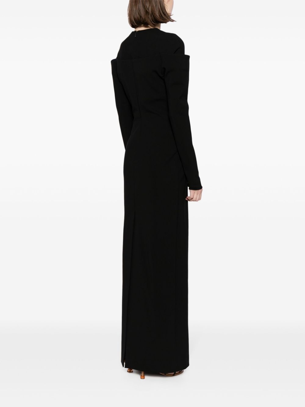 Sabre cold-shoulder dress - 4