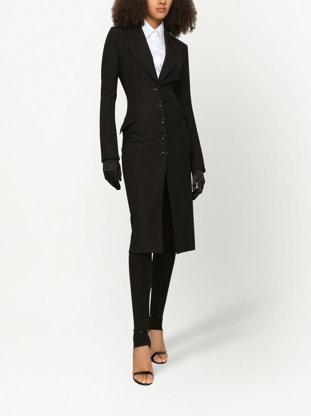 KIM DOLCE&GABBANA tailored single-breasted trench coat - 3