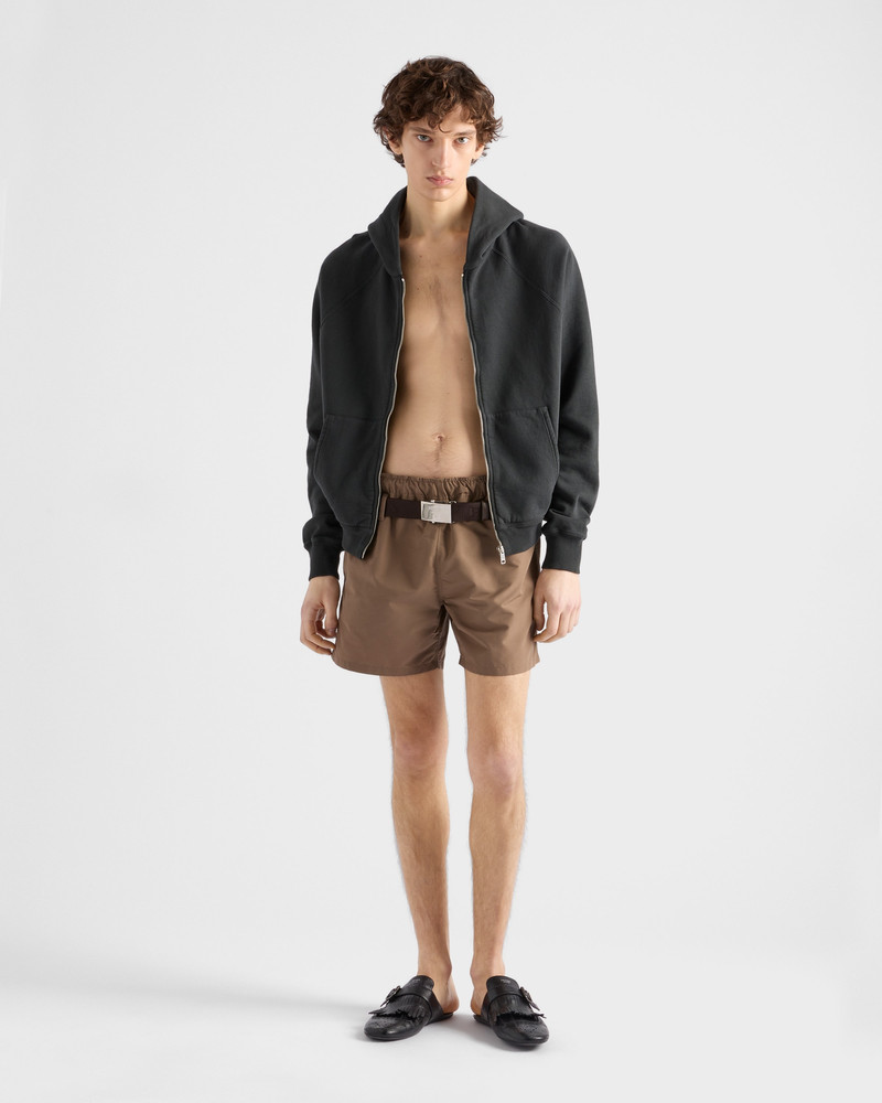 Prada Technical fabric swim trunks outlook