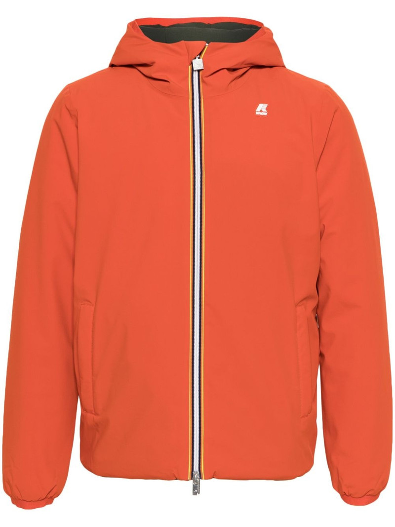 reversible zip-up hooded jacket 1