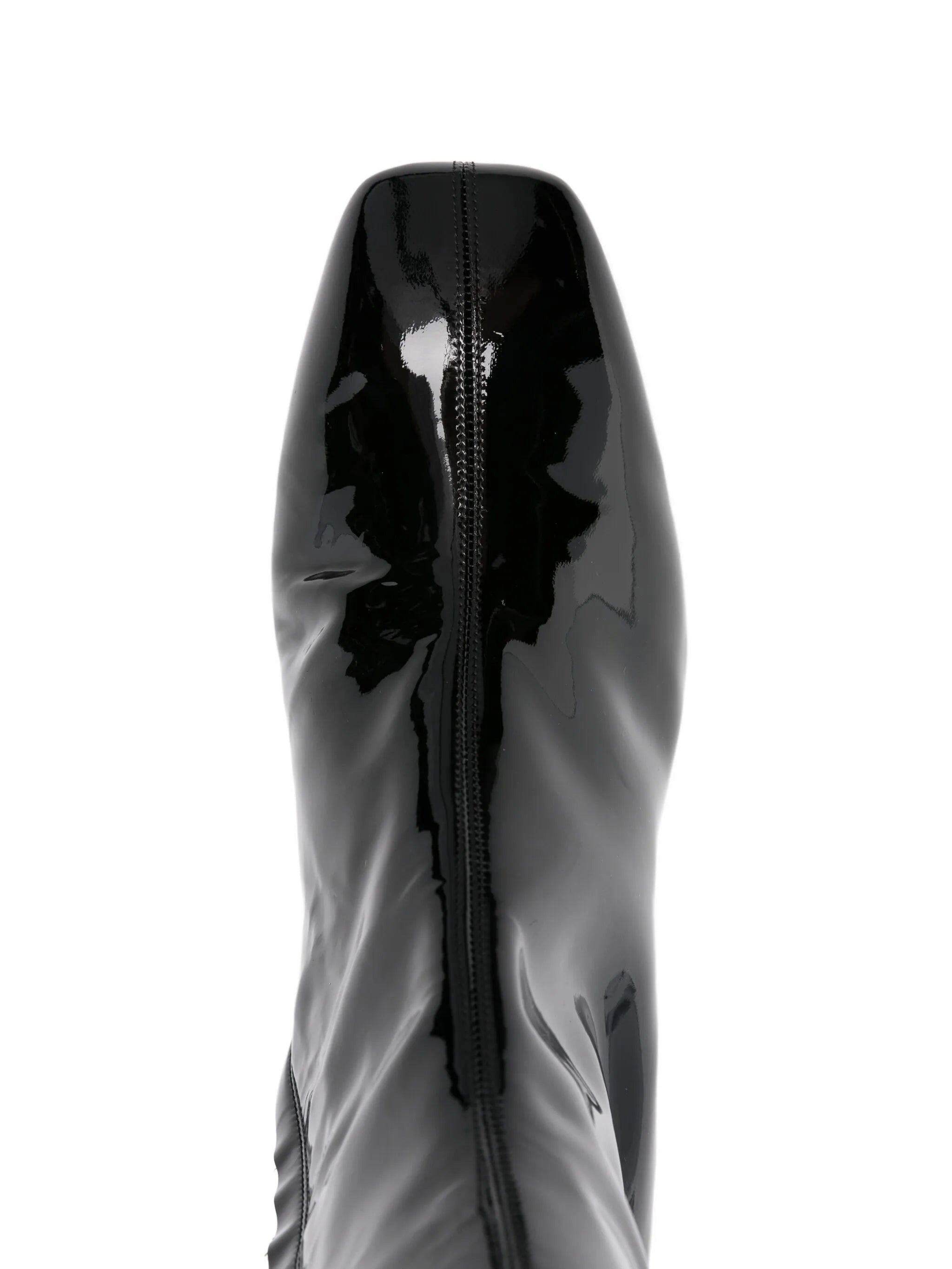 50mm Marty patent calf leather knee-high boots - 4