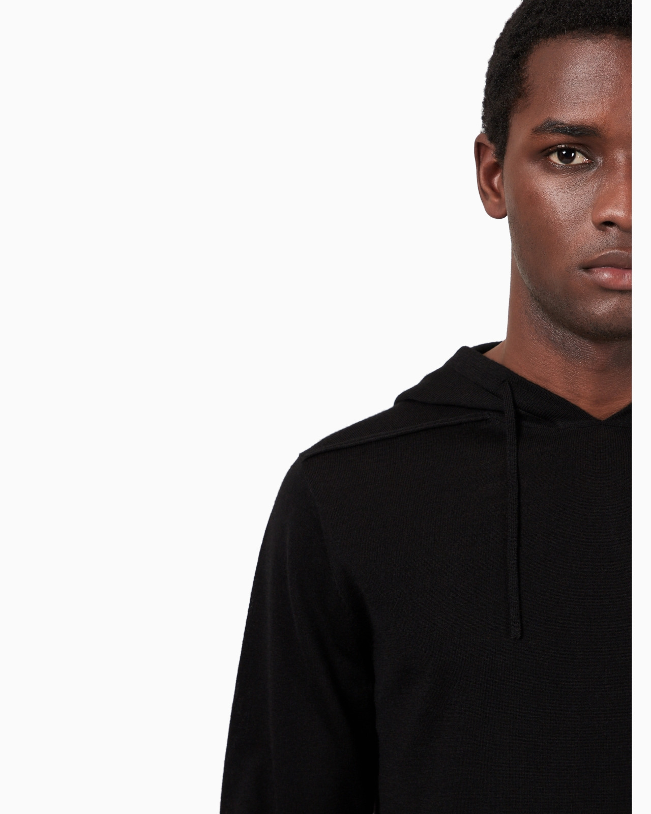 ASV Lyocell and wool-blend jumper with hood - 6