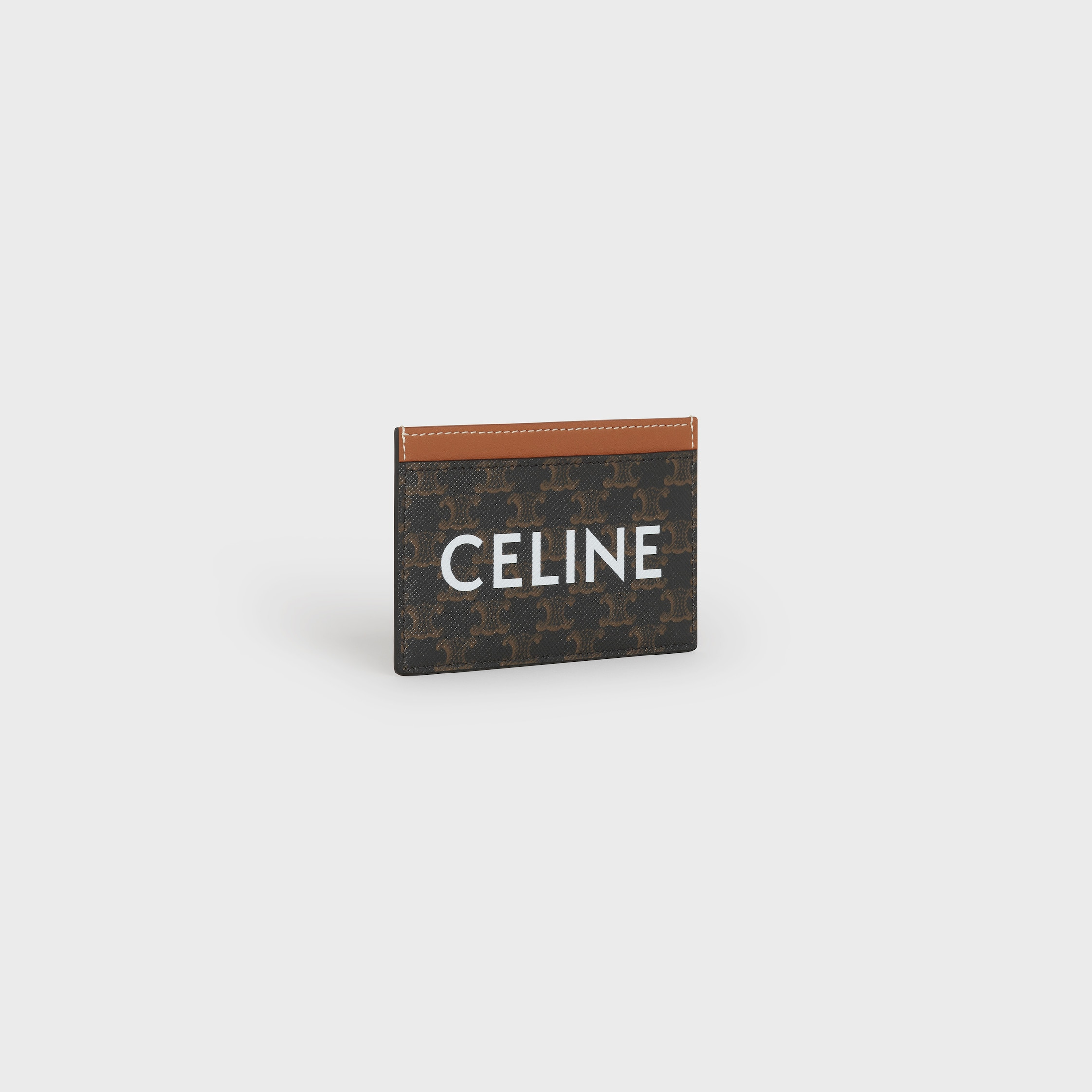 Card holder in Triomphe canvas with Celine Print - 2