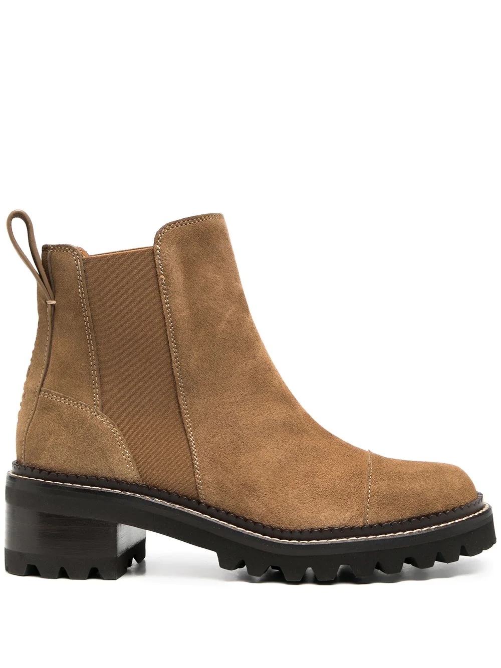 suede Chelsea boots - 1